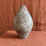 Stoneware Speckled Vase, thrown on the wheel, elegant decorative piece