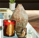 Stoneware Speckled Vase, thrown on the wheel, elegant decorative piece