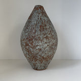 Stoneware Speckled Vase, thrown on the wheel, elegant decorative piece