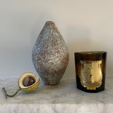 Stoneware Speckled Vase, thrown on the wheel, elegant decorative piece