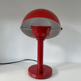 Modernist Red Table Lamp c1970s