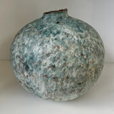 Thrown and hand-coiled Stoneware large Pod by Claire Lardner Burke, beautiful decorative piece.