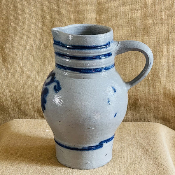 Large German Slipware jug, could be used as either a vase, a jug or decorative utensil holder.