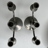 Mid-century Pewter Candlesticks, Svenskt Tenn